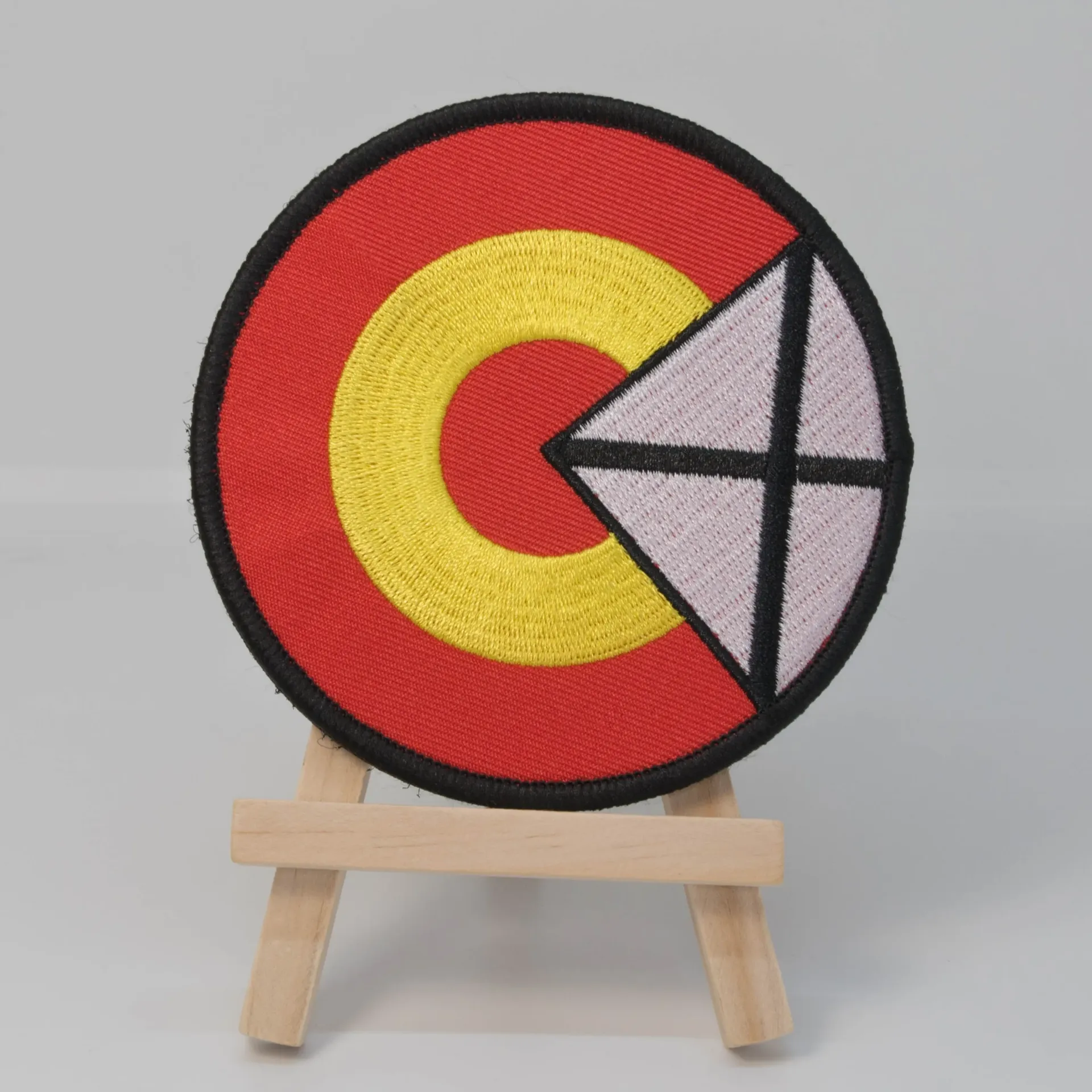 Parche bordado Escarapela Cruz de San Andrés