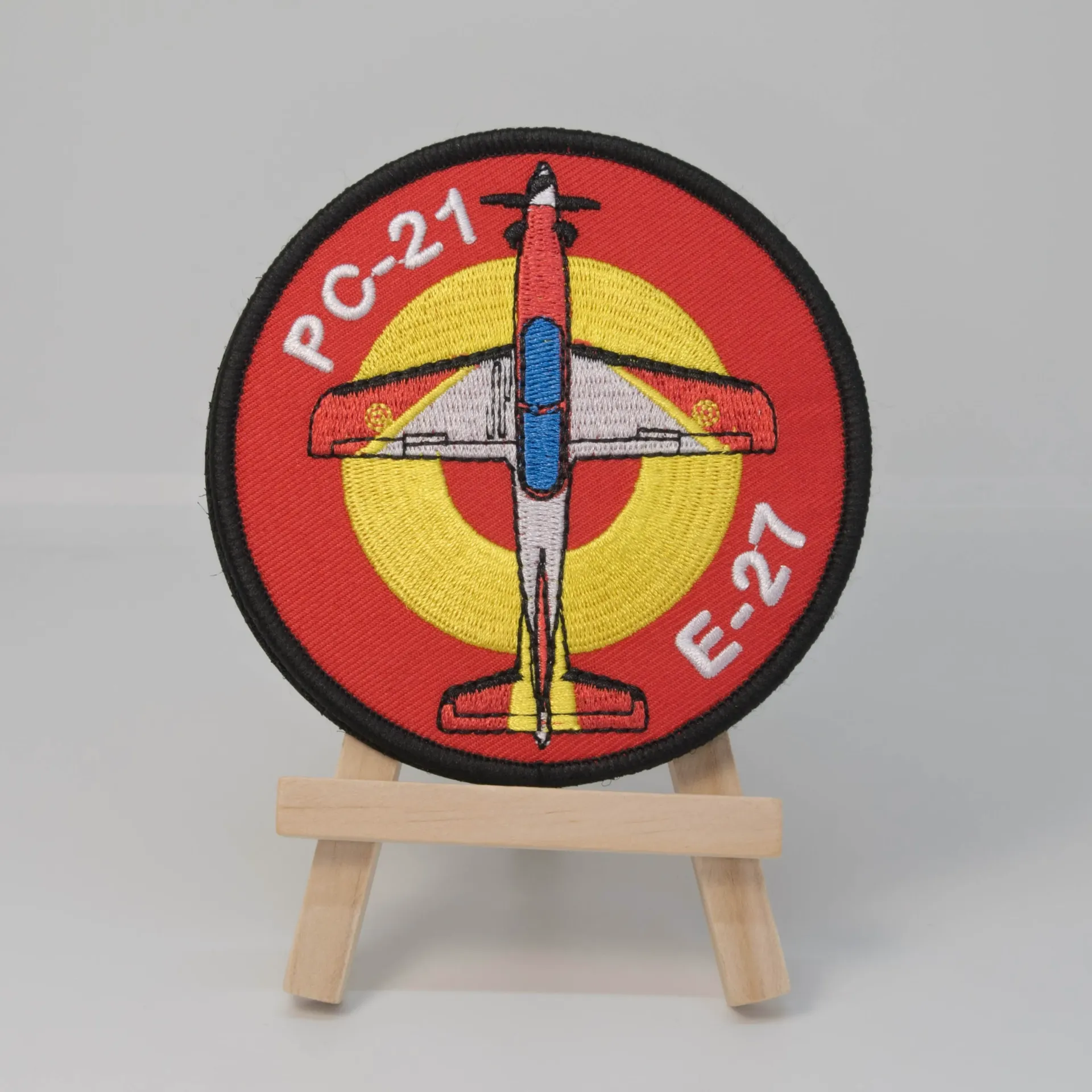 Parche bordado Escarapela Pilatus PC-21